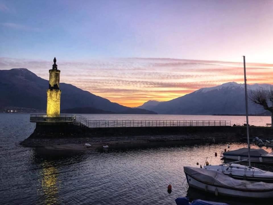 Casa Lena Villa Gera Lario Bagian luar foto