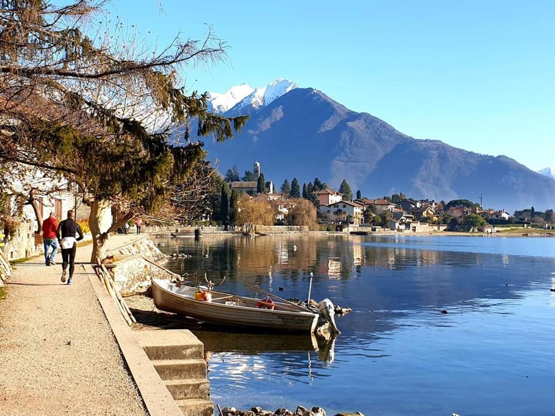 Casa Lena Villa Gera Lario Bagian luar foto