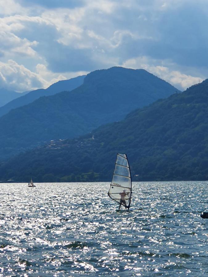 Casa Lena Villa Gera Lario Bagian luar foto